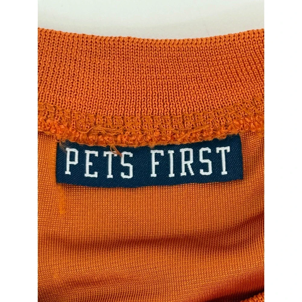 Pets First Texas Longhorns Dog Jersey Sz XXL Burnt Orange NCAA‎ Pet Apparel TX
